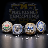 2023 Michigan Championship Rings Collection(4 Rings/Premium)